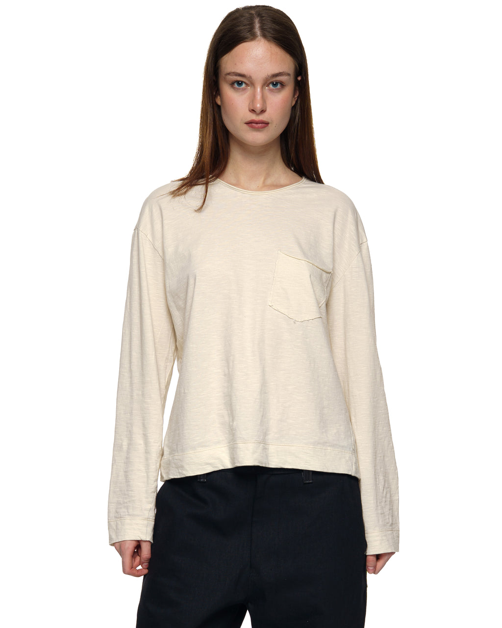 Pocket Longsleeve - Ecru