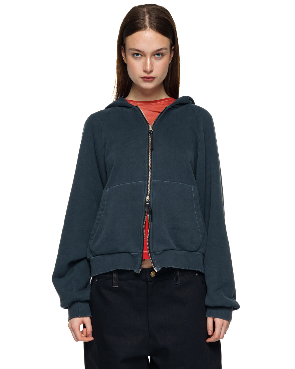 Convenient Zip Hoodie