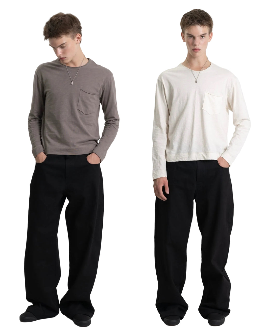 2-Pack Pocket Longsleeves