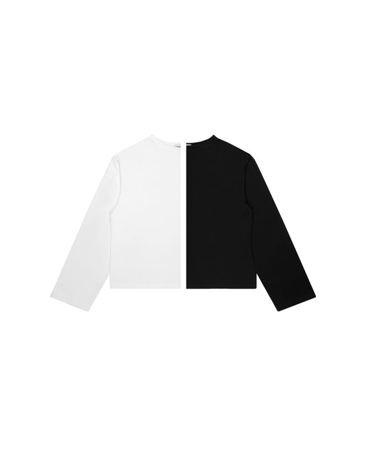 2-PACK BLACK AND WHITE LONGSLEEVES