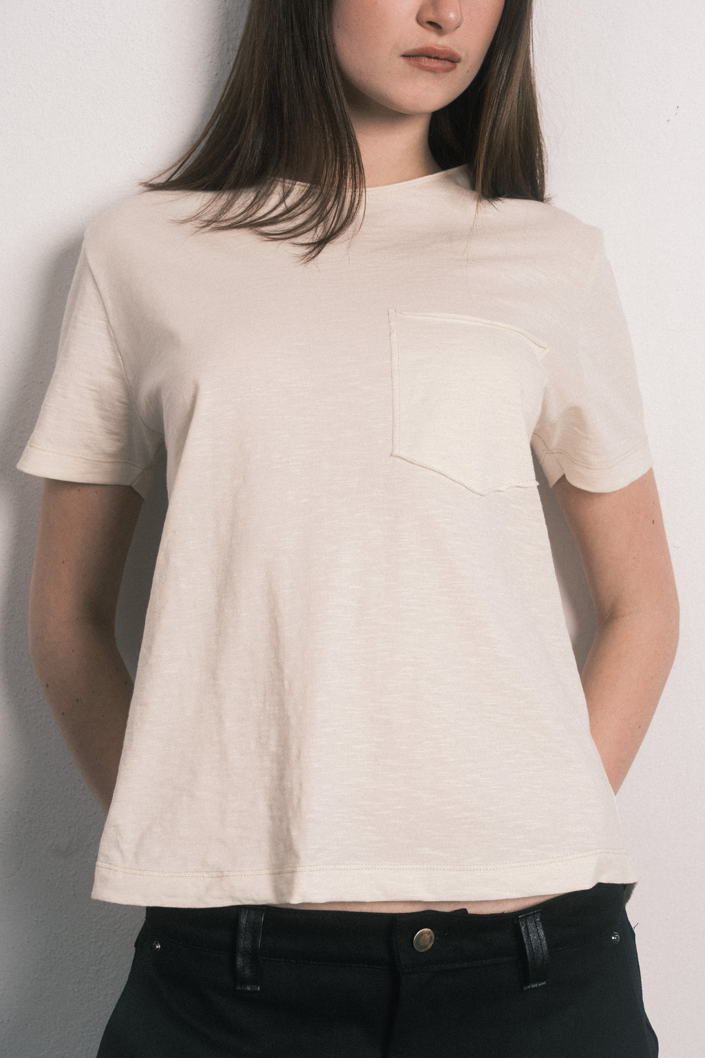 Pocket Tee - Ecru