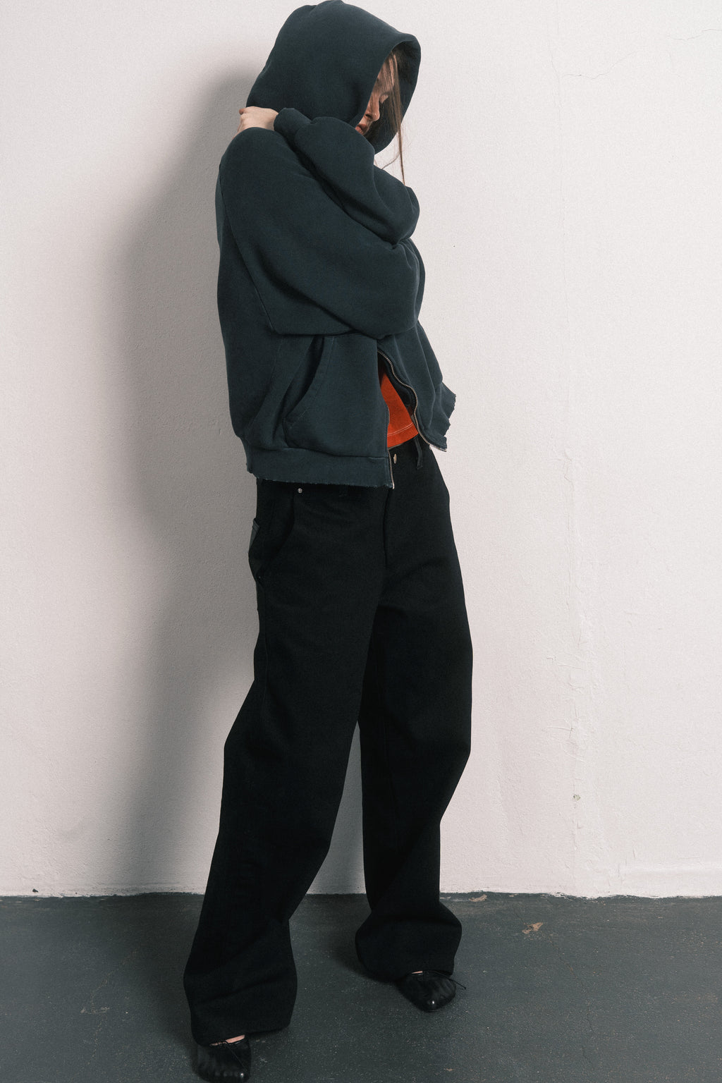 Convenient Zip Hoodie