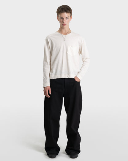 POCKET LONGSLEEVE in écru