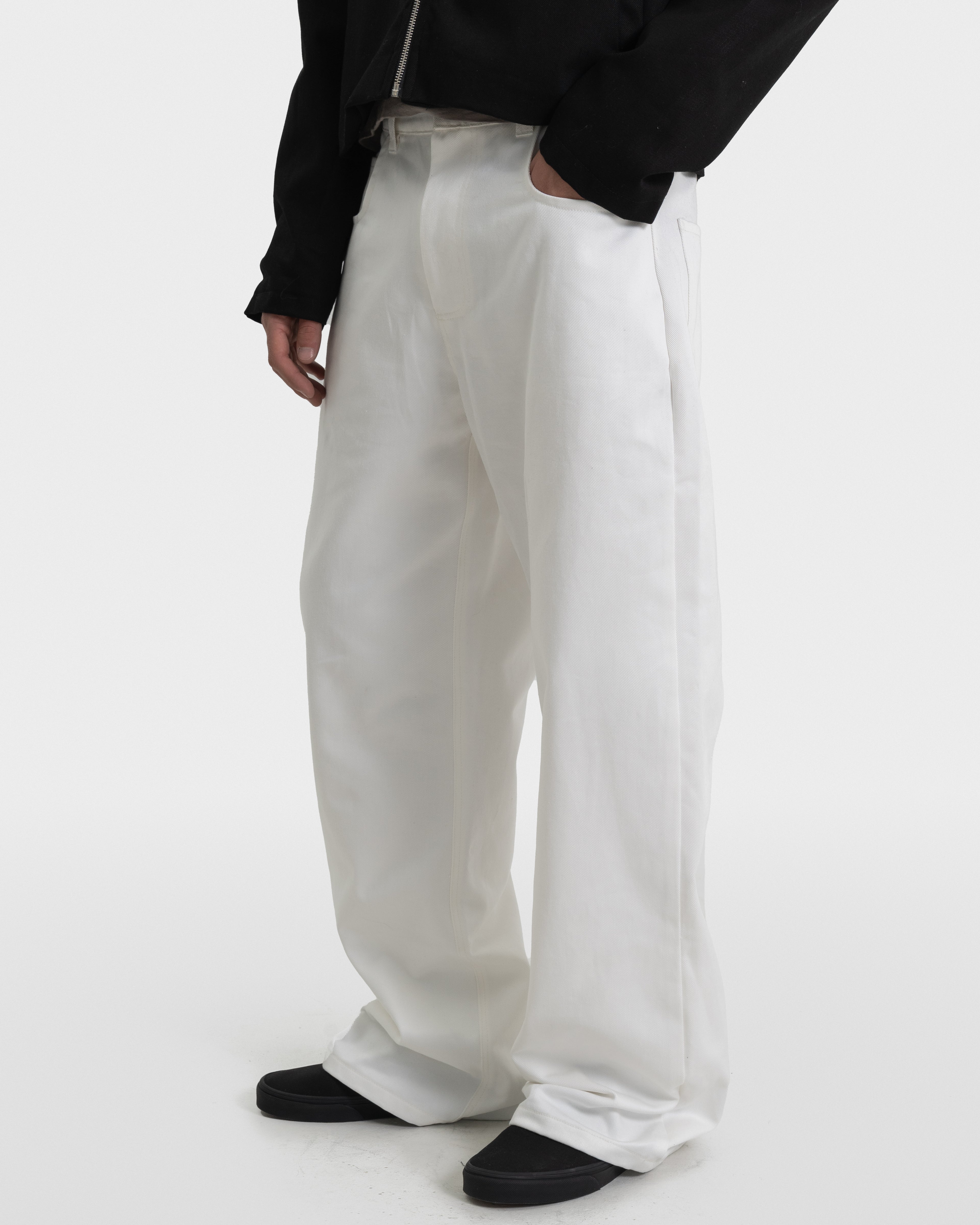 Everyday Raw Denim Jeans - Ecru
