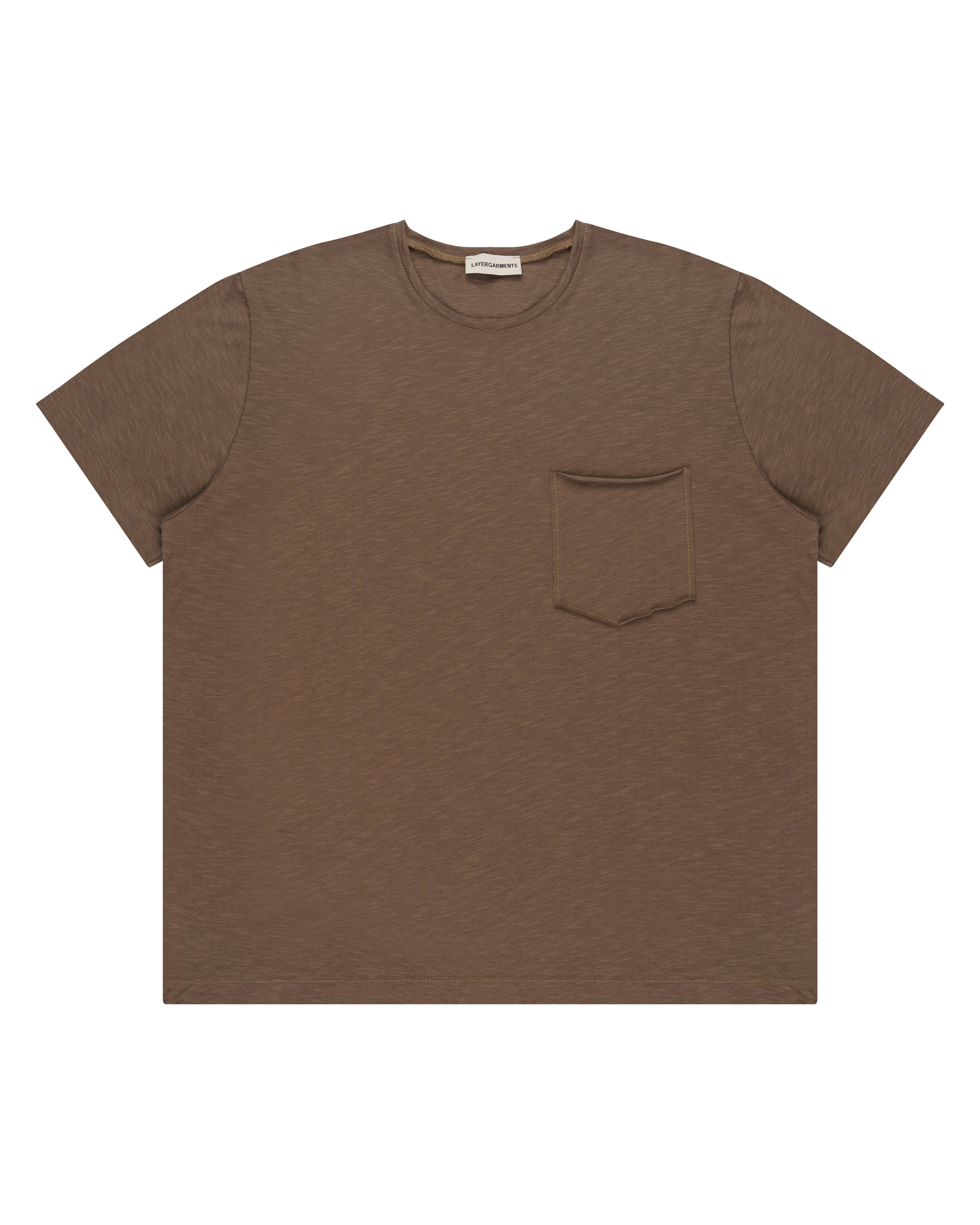 Pocket Tee - Earth Beige