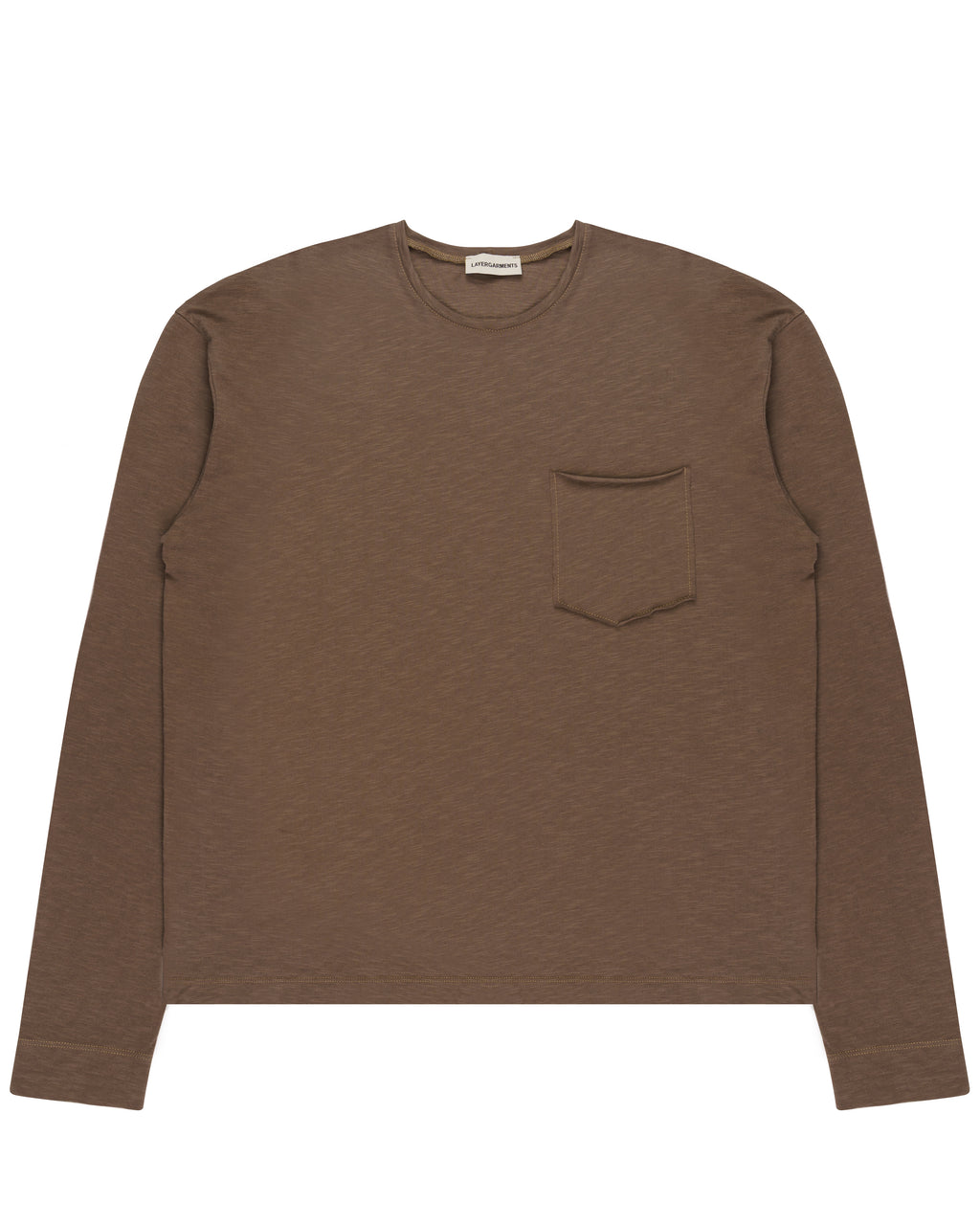 Pocket Longsleeve - Earth Beige