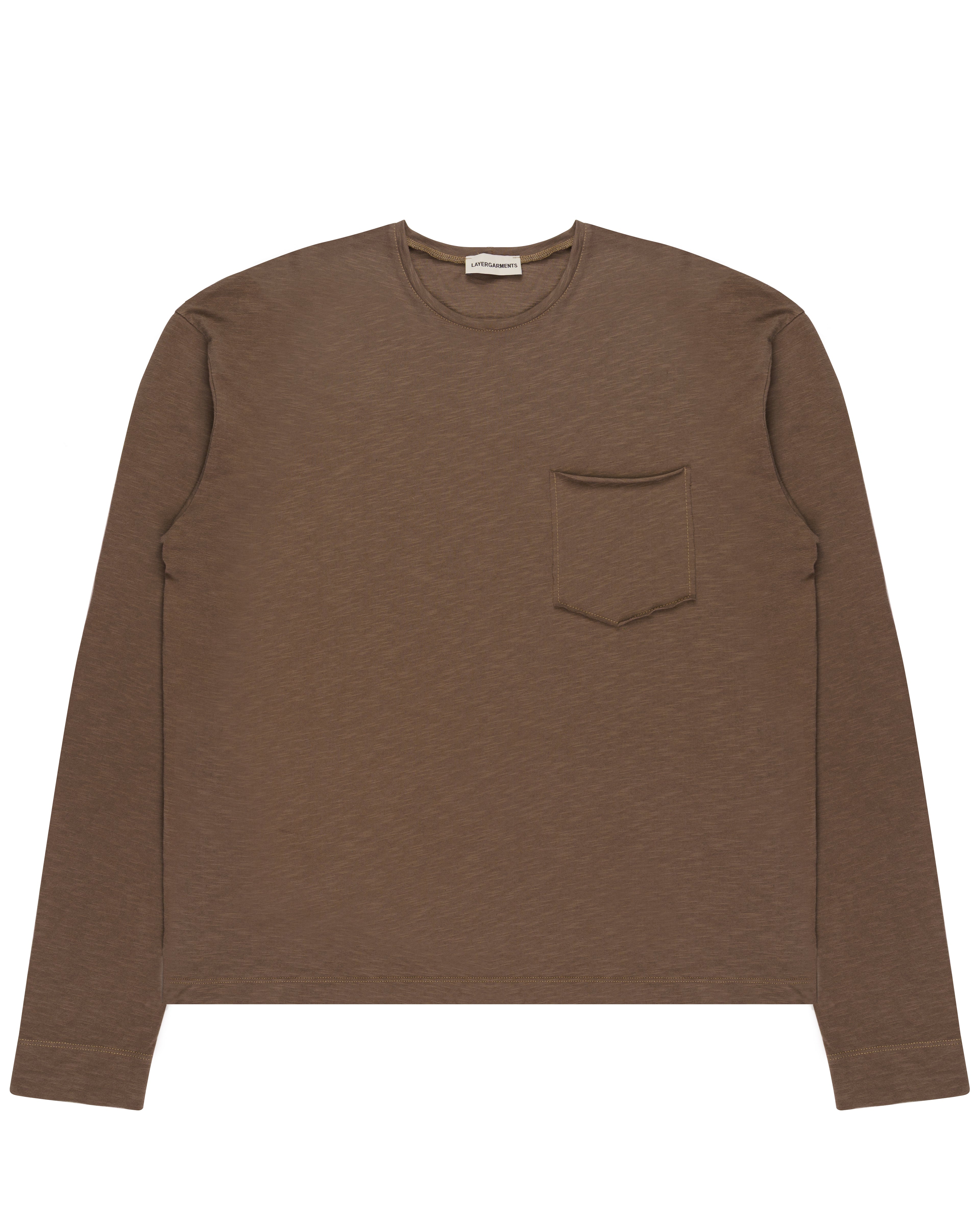 Pocket Longsleeve - Earth Beige