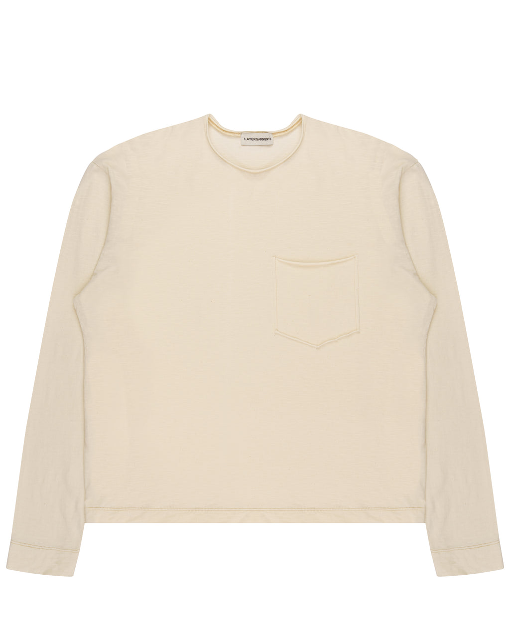 Pocket Longsleeve - Ecru