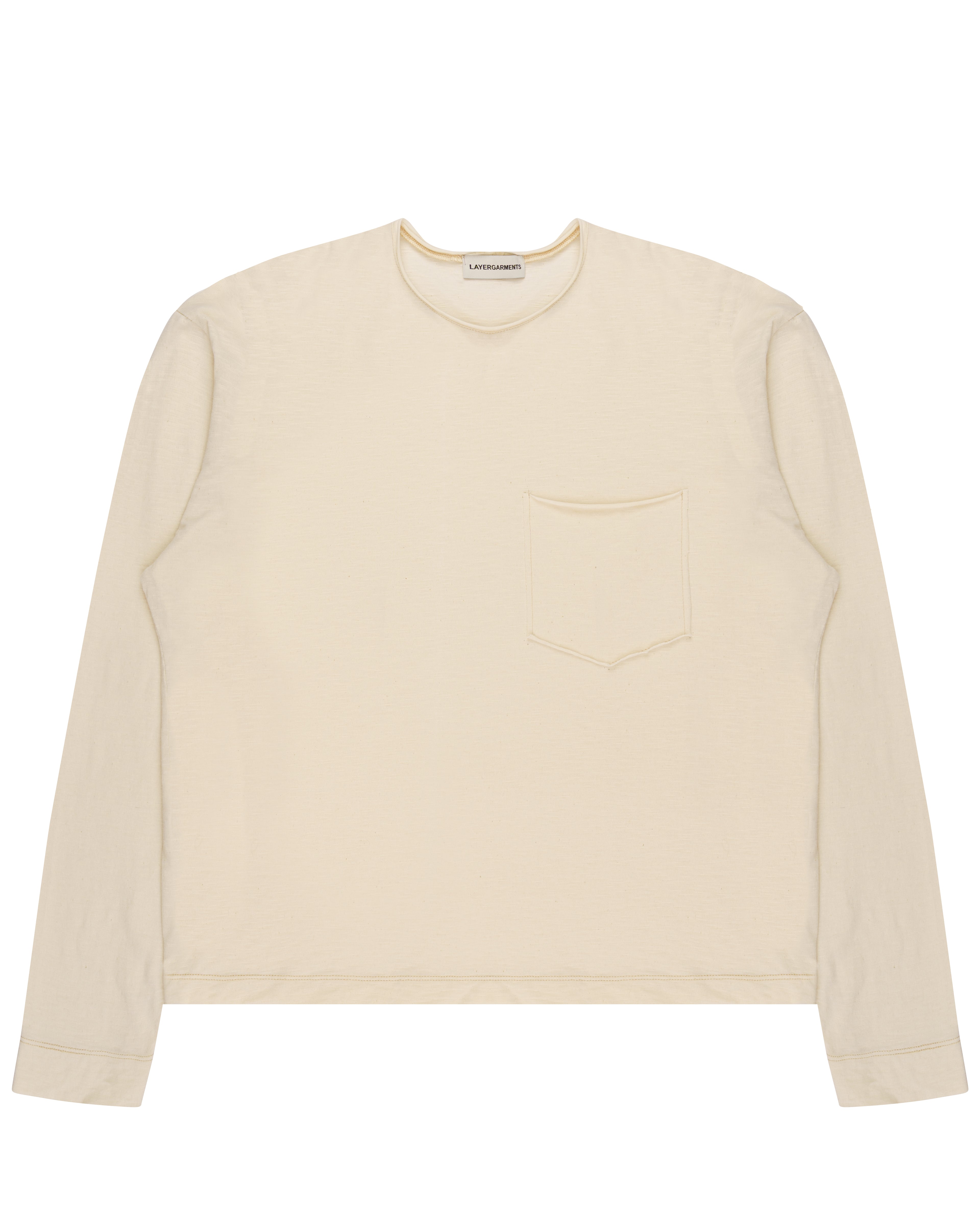 Pocket Longsleeve - Ecru